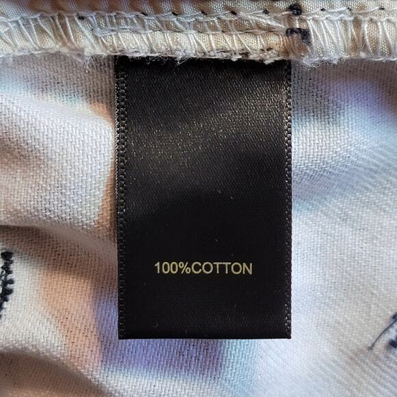 House of Harlow Leopard Animal Print Pant Wide Leg High Rise Brown Black Size M - Picture 11 of 13